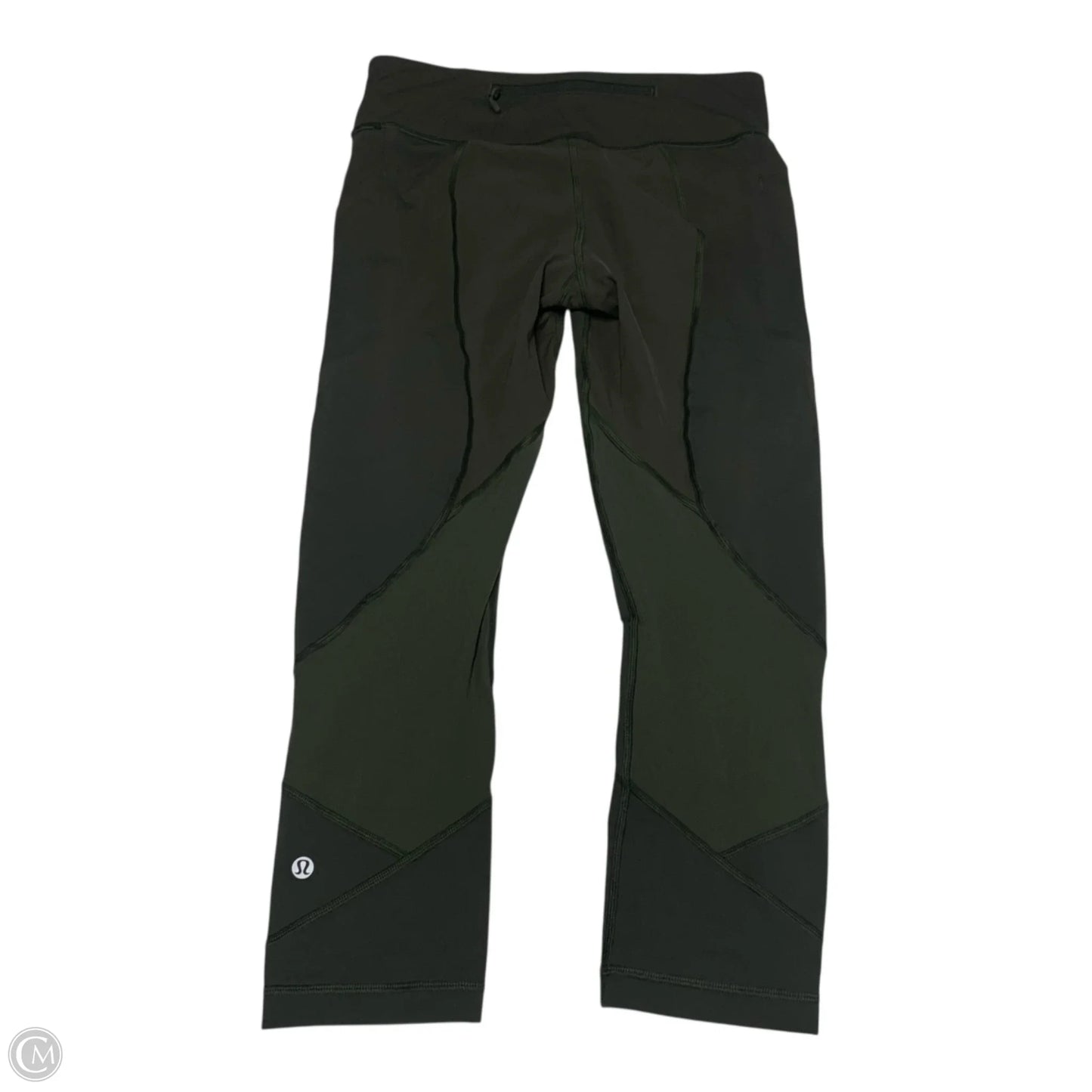 Athletic Leggings Capris By Lululemon In Green, Size: S