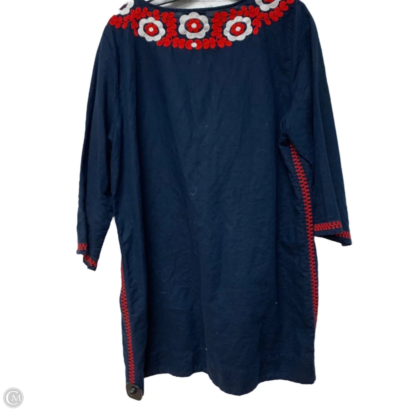 Dress Casual Short By J. Crew In Blue & Red, Size: Xl