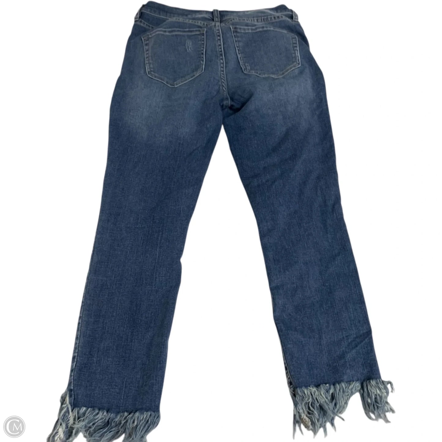 Jeans Skinny By Free People In Blue Denim, Size: 6