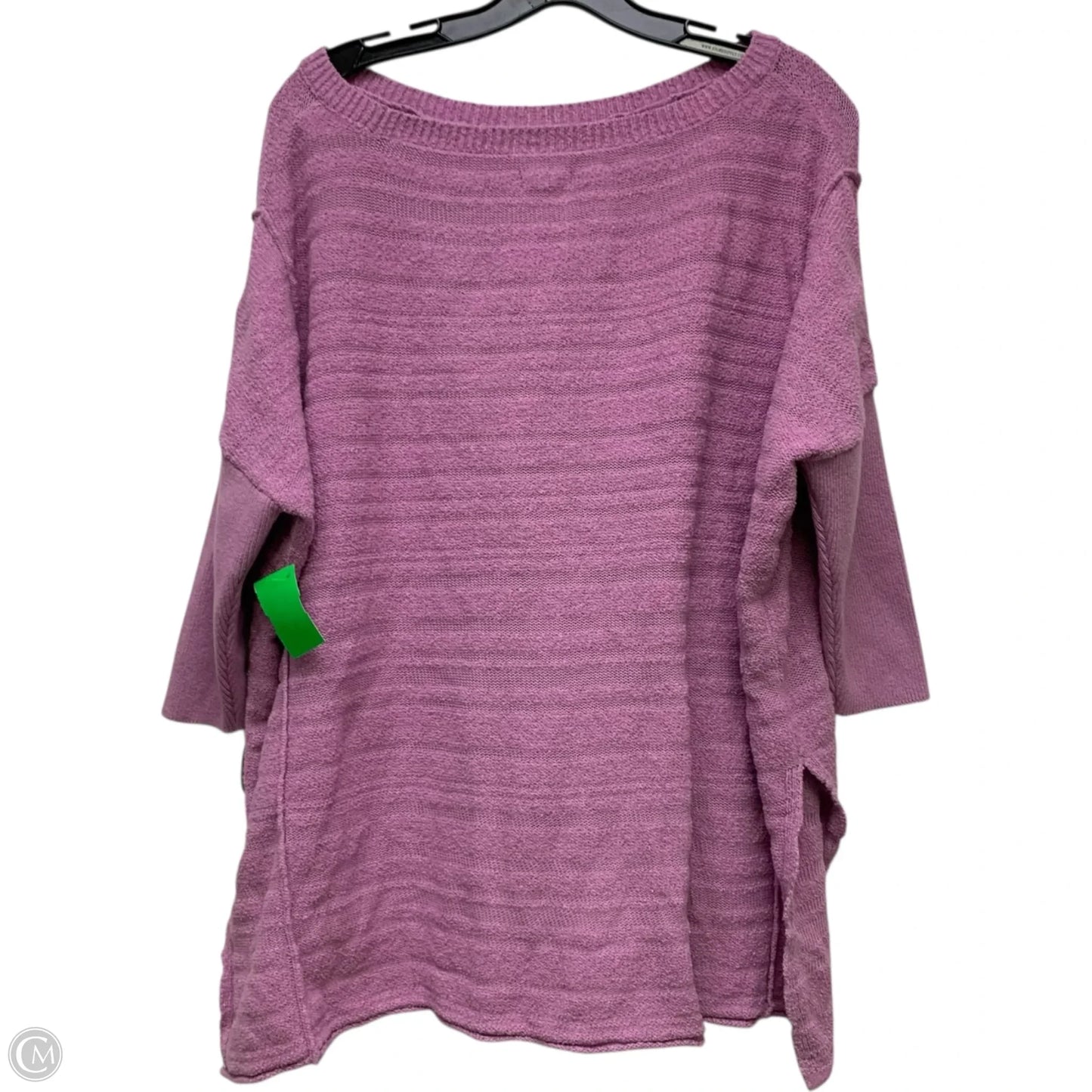 Sweater Short Sleeve By Pilcro In Purple, Size: Xs