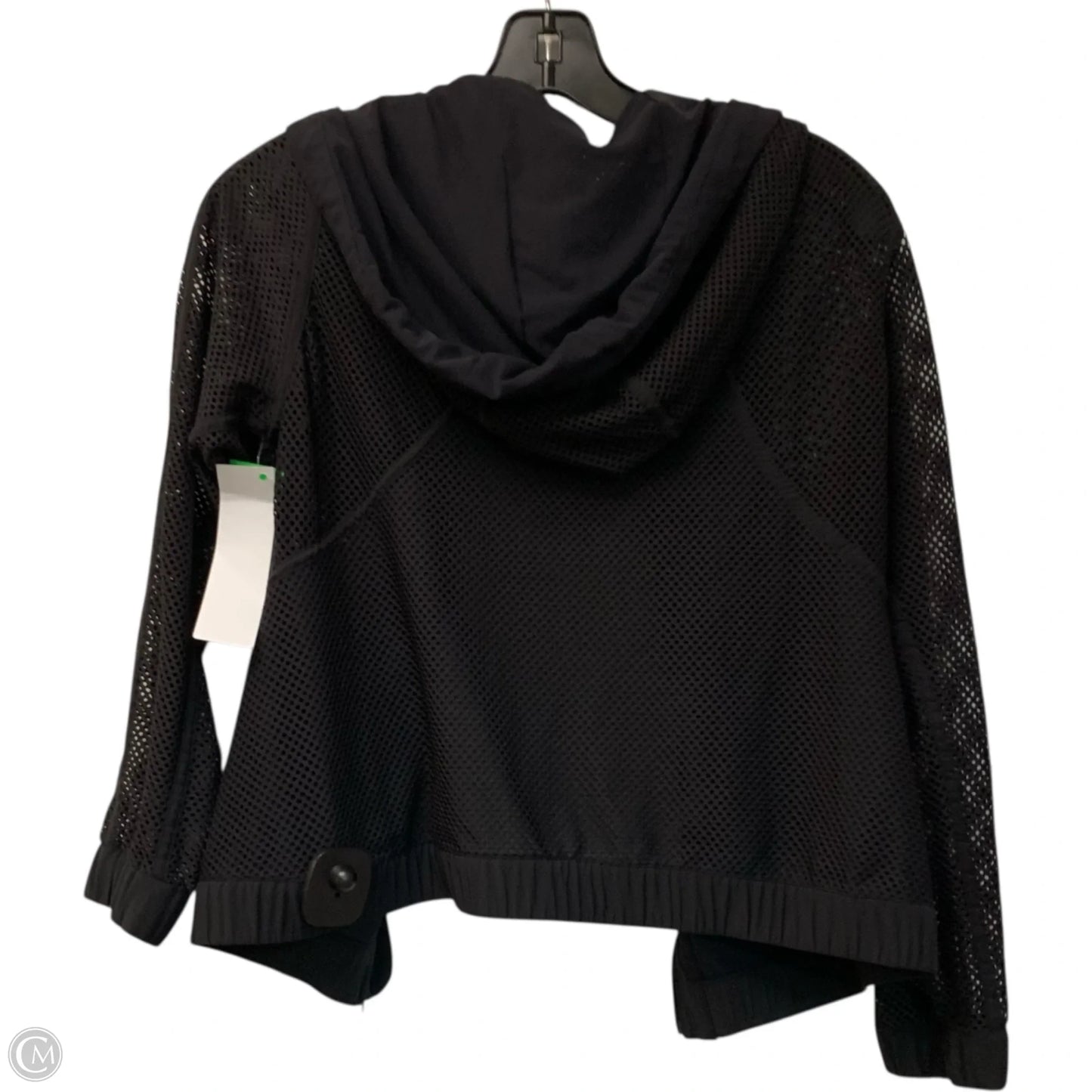 Athletic Jacket By Lululemon In Black, Size: 4