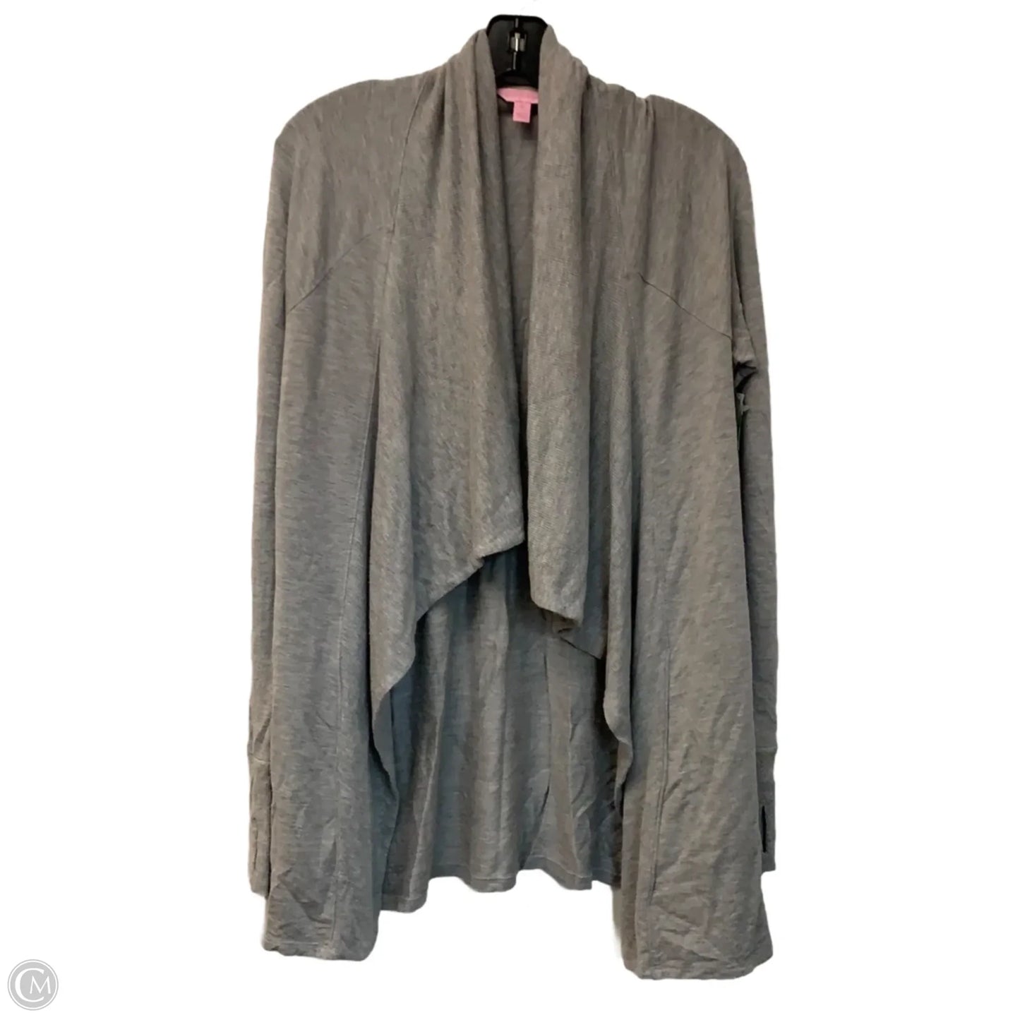 Cardigan Designer By Lilly Pulitzer In Grey, Size: M