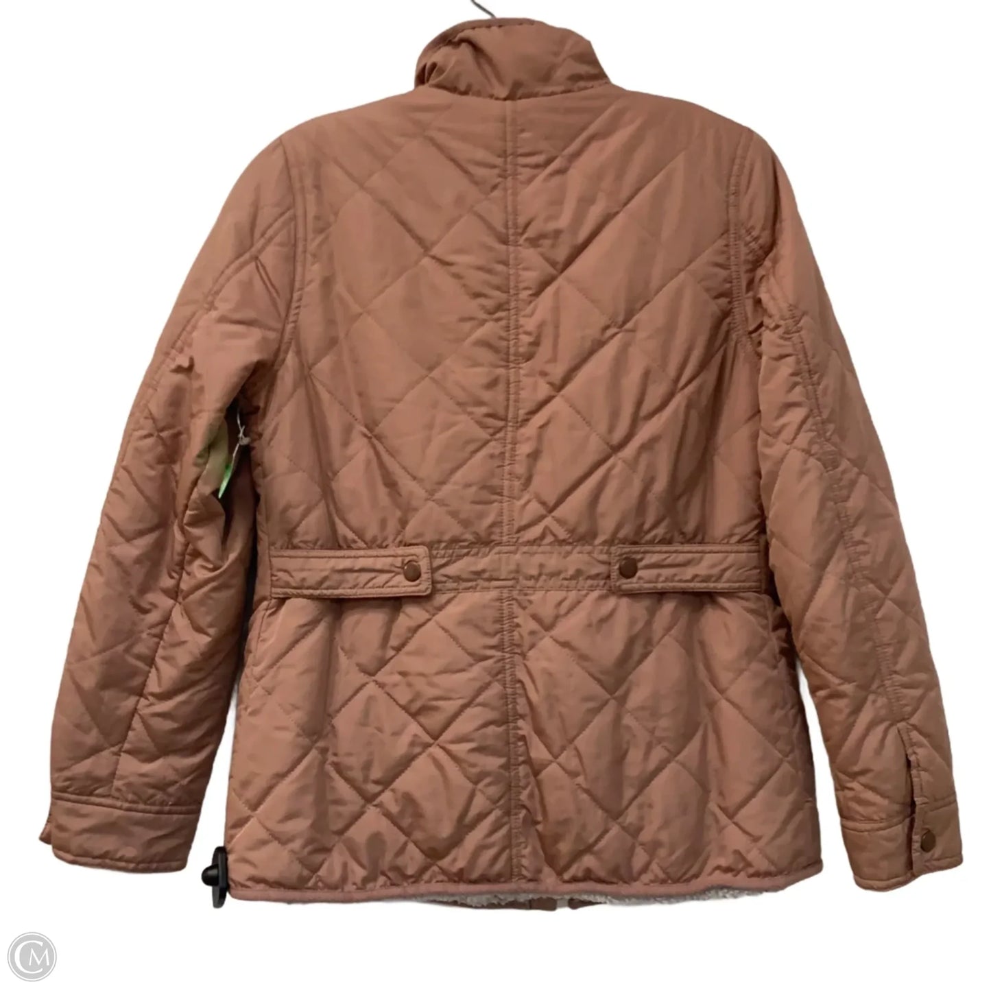 Jacket Puffer & Quilted By Thread And Supply In Pink, Size: Xs