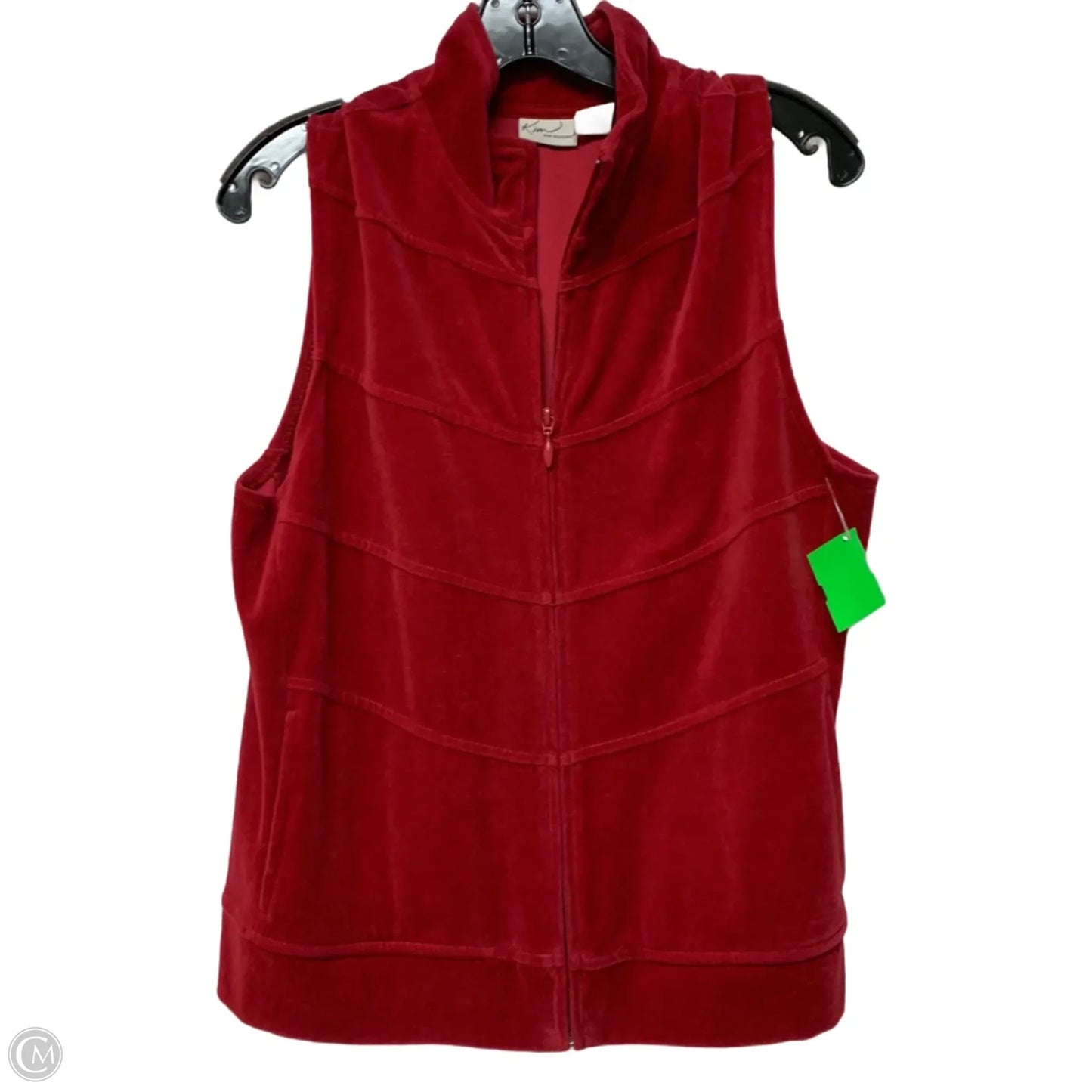 Vest Other By Kim Rogers In Red, Size: M