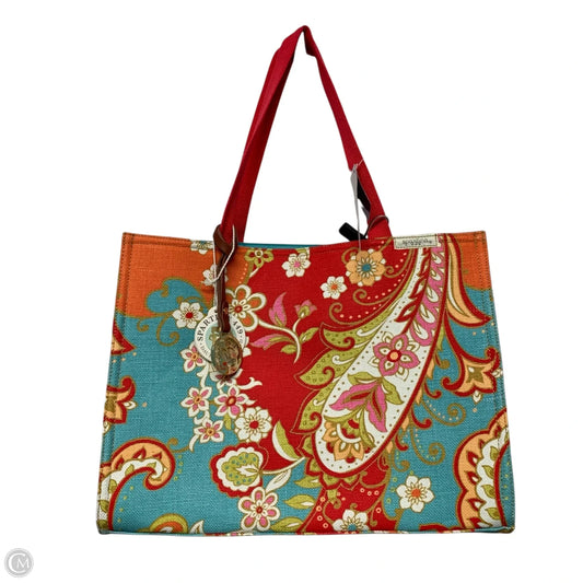 Tote Designer By Spartina, Size: Large