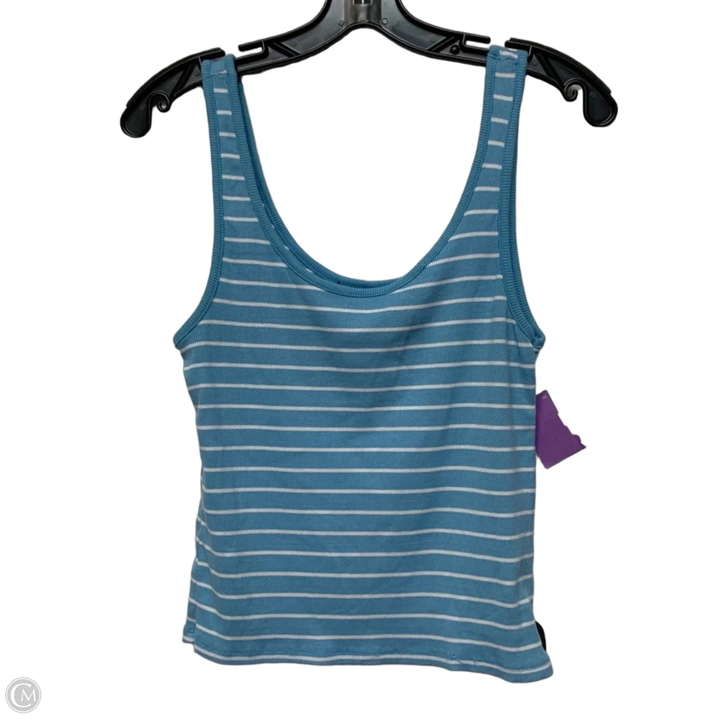 Tank Top By Ambiance Apparel In Striped Pattern, Size: L