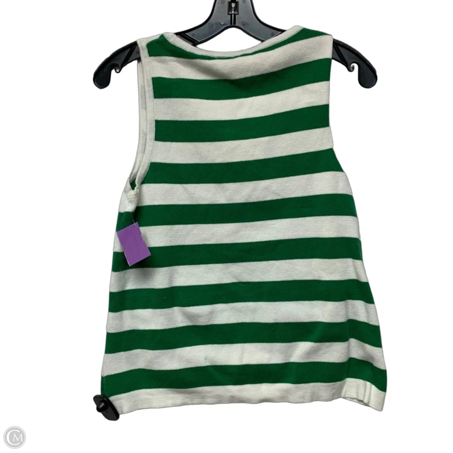 Top Sleeveless By Moth In Striped Pattern, Size: Xs