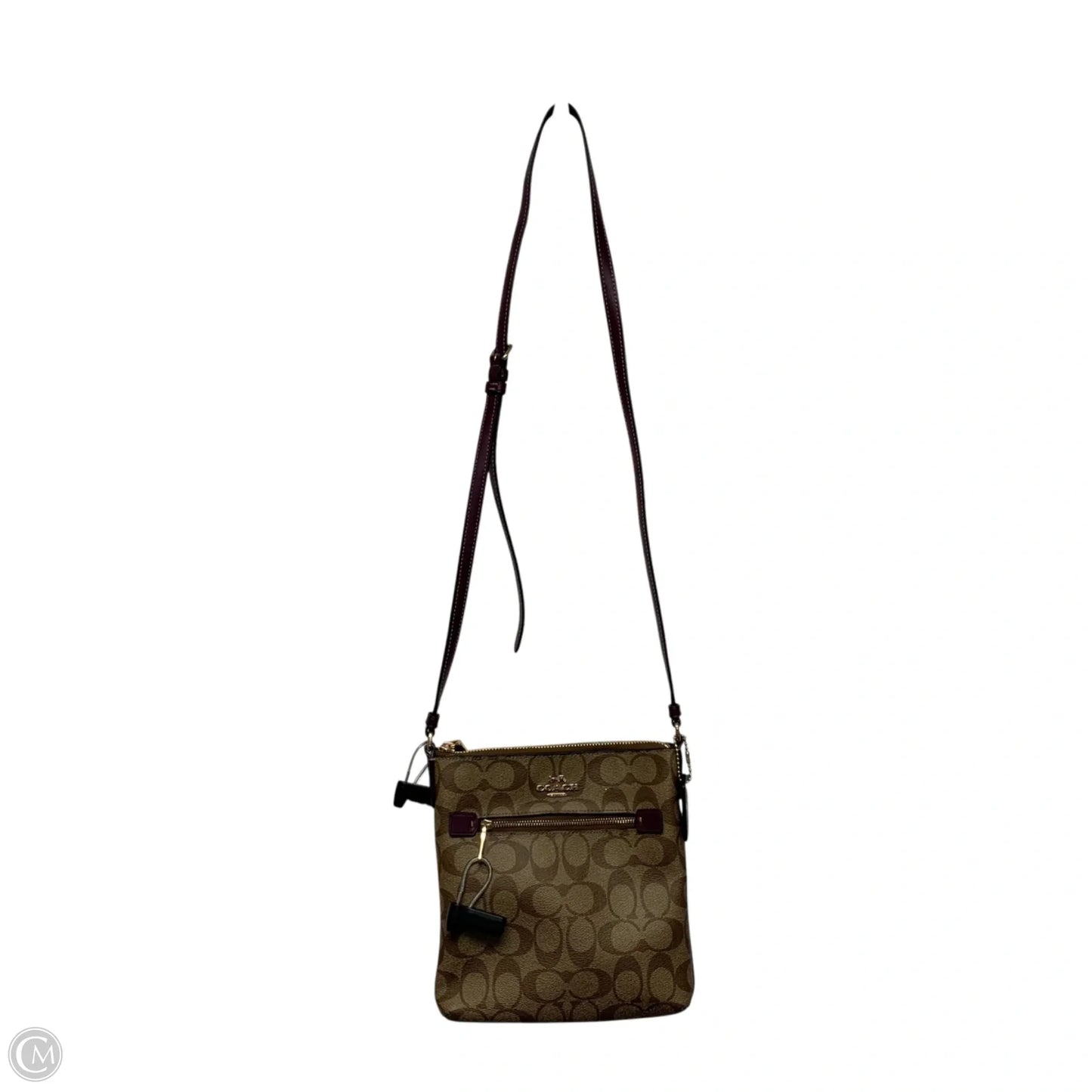 Crossbody Designer By Coach, Size: Small