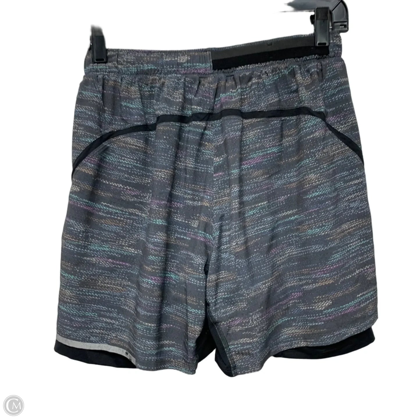 Athletic Shorts By Lululemon In Grey, Size: M