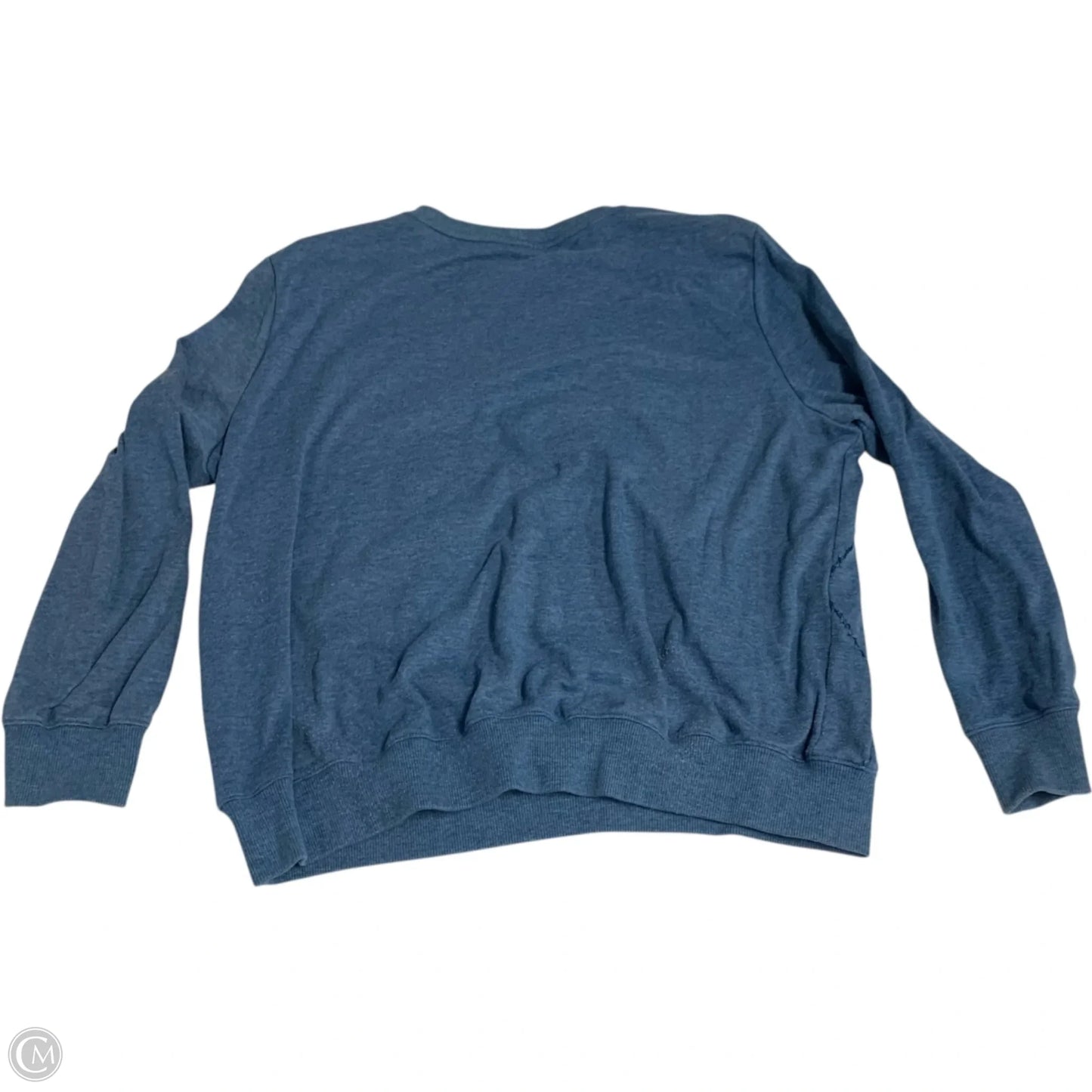 Sweatshirt Crewneck By Alfred Dunner In Blue, Size: Xl