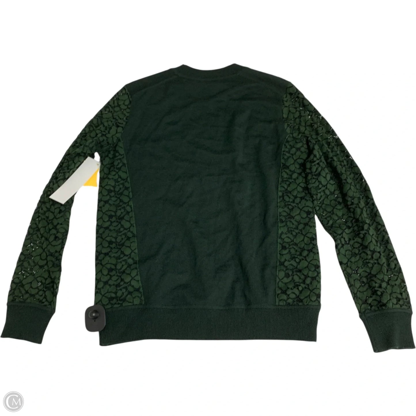 Top Long Sleeve Designer By Tory Burch In Green, Size: S