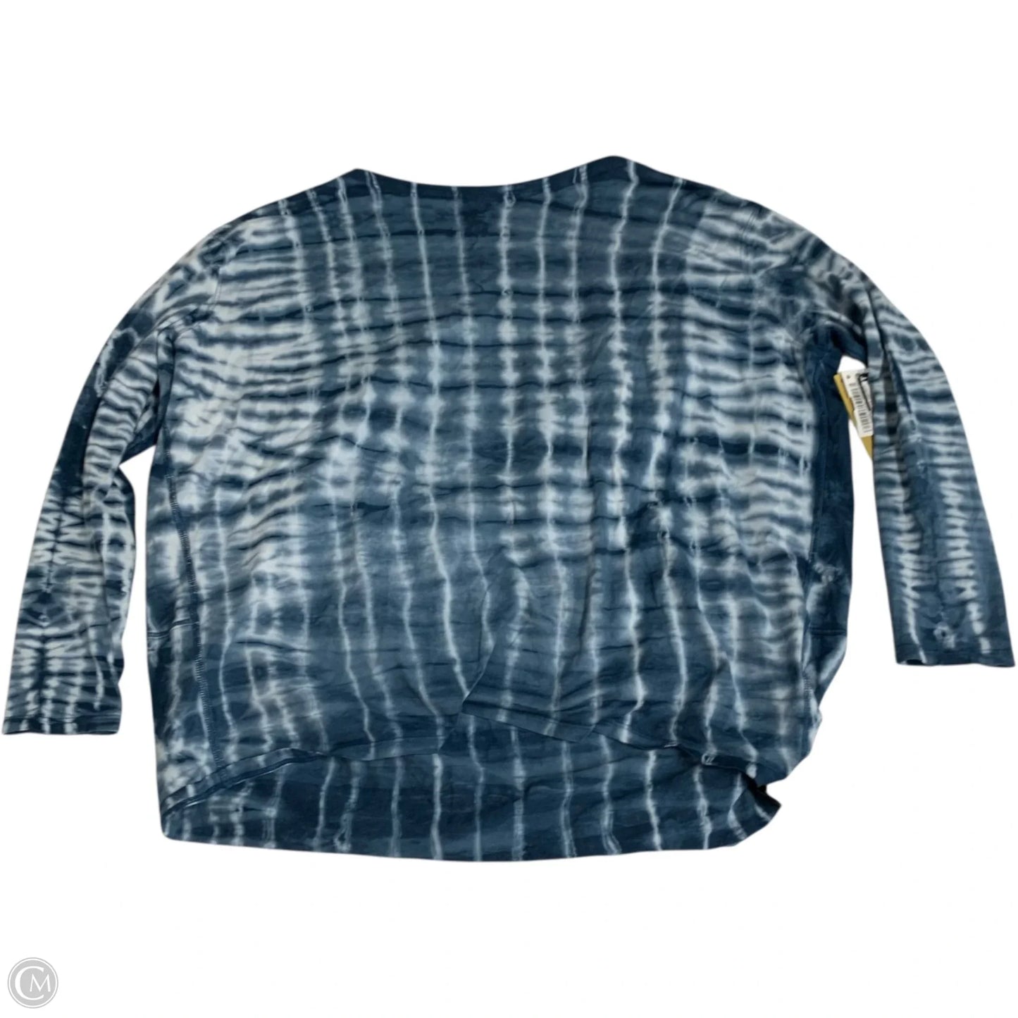 Athletic Top Long Sleeve Crewneck By Lululemon In Blue, Size: M