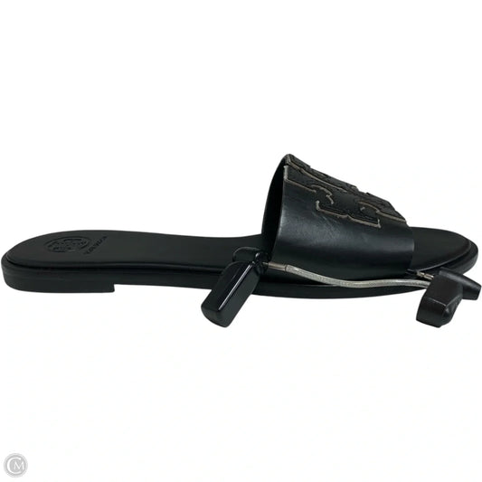 Sandals Designer By Tory Burch In Black, Size: 8.5