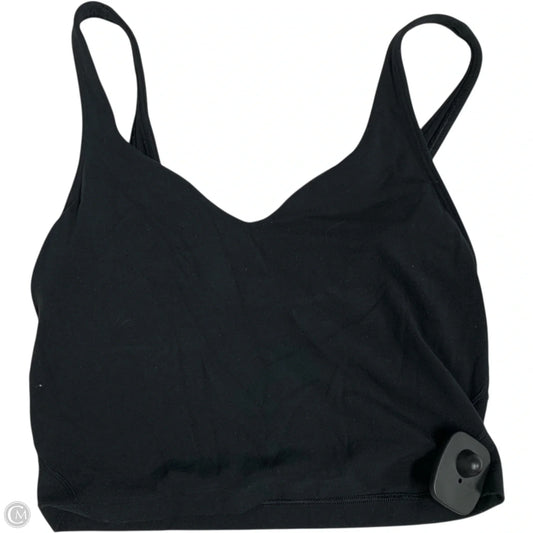 Athletic Bra By Lululemon In Black, Size: S