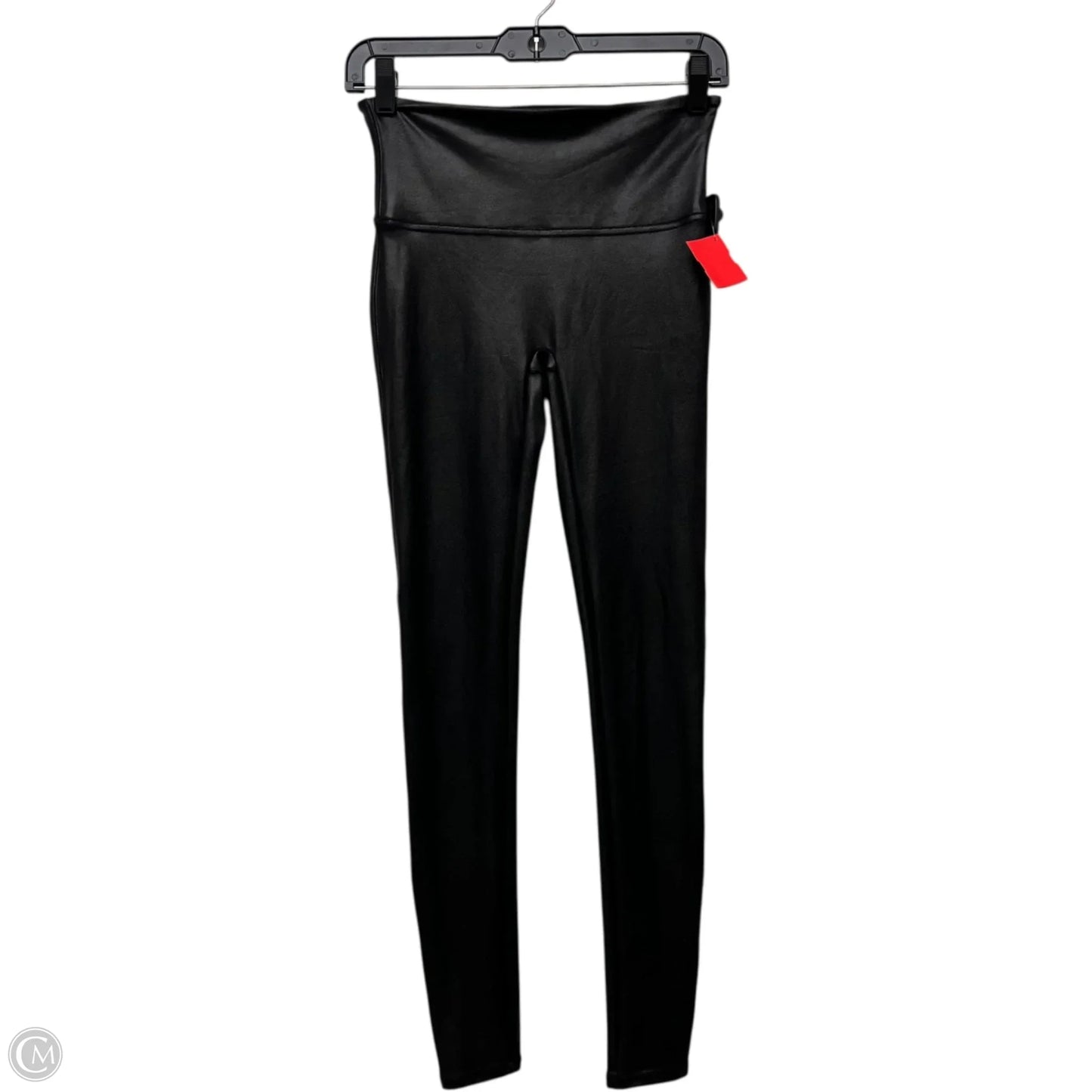 Athletic Leggings By Spanx In Black, Size: M