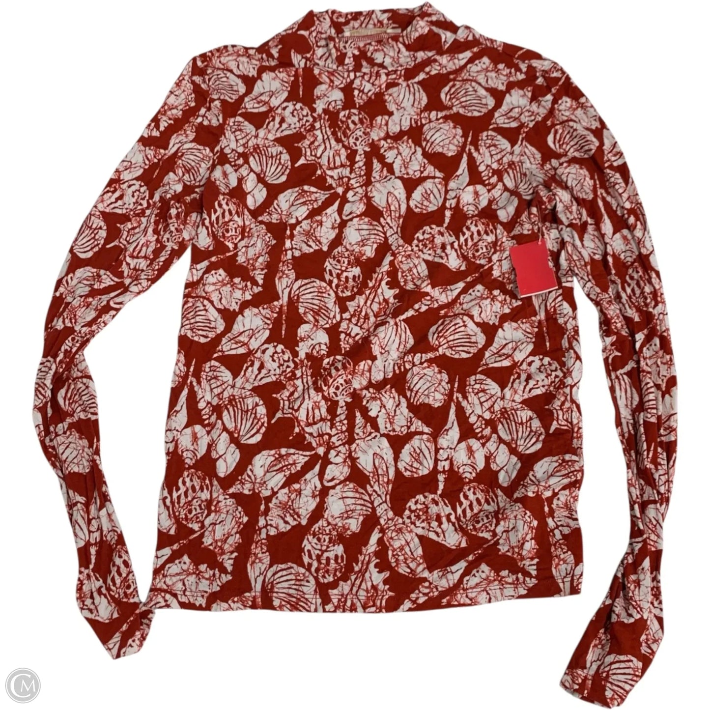 Top Long Sleeve By Scotch & Soda In Red, Size: M