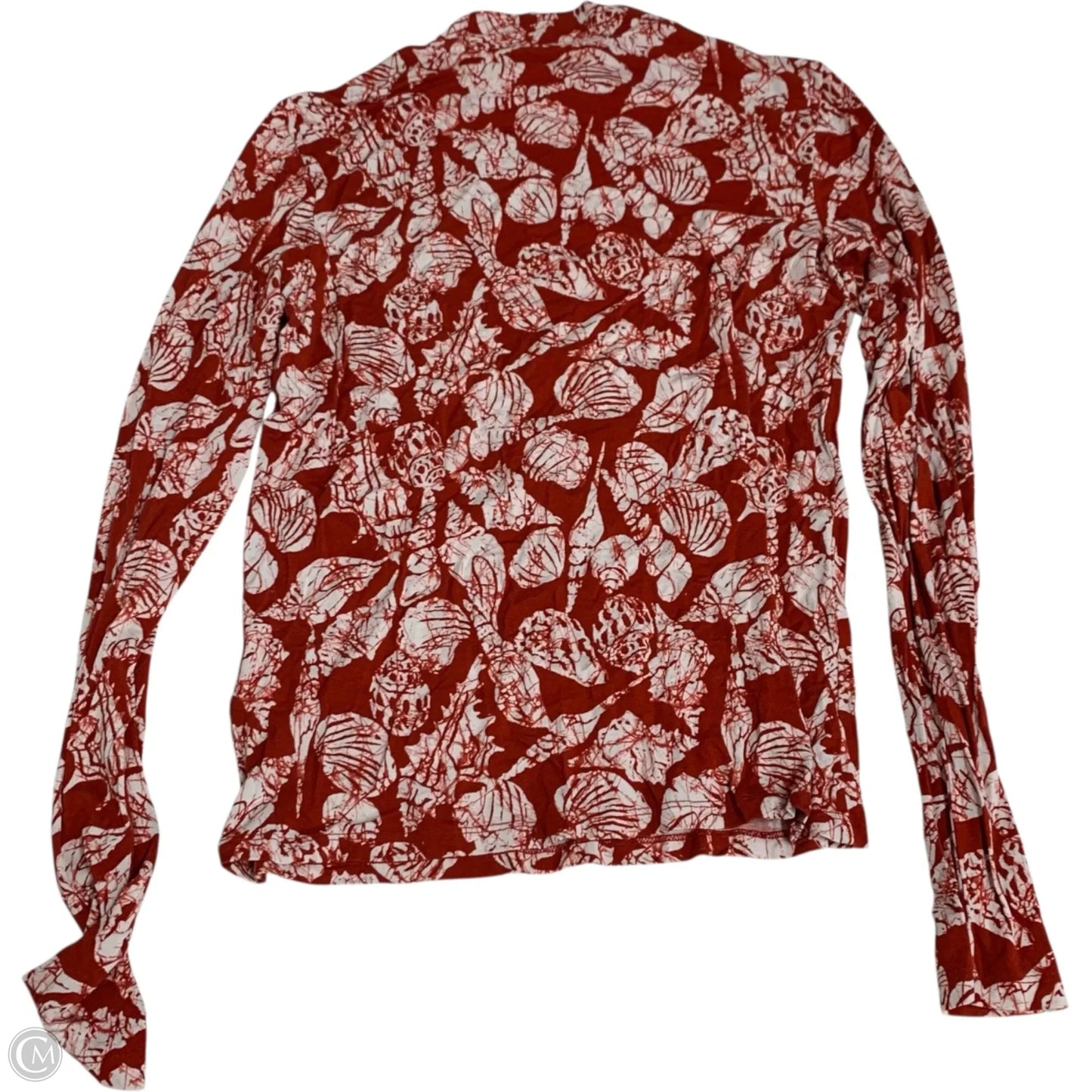 Top Long Sleeve By Scotch & Soda In Red, Size: M