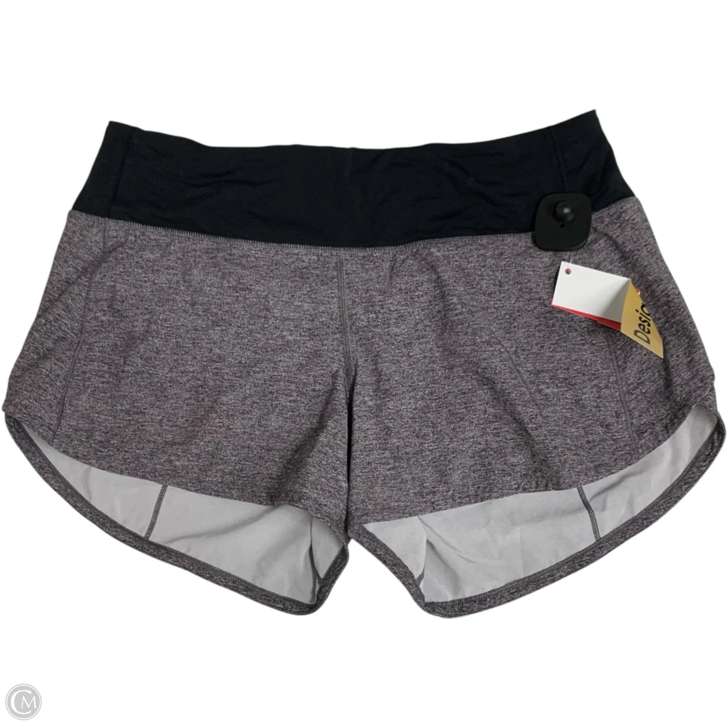 Athletic Shorts By Lululemon In Grey, Size: M