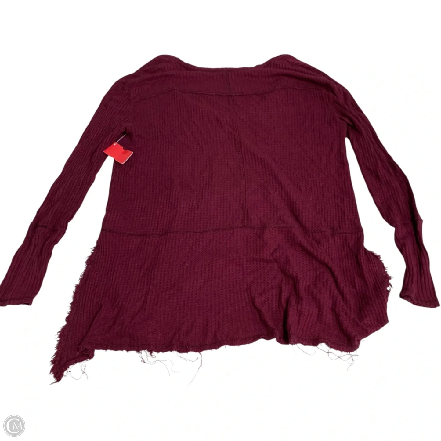 Top Long Sleeve By Free People In Red, Size: Xs