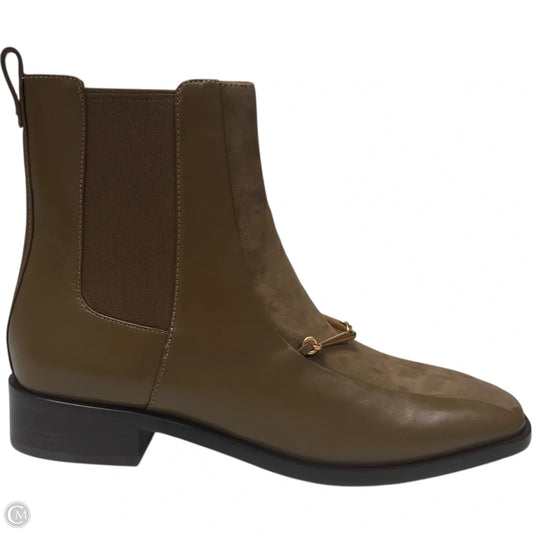 Boots Designer By Tory Burch In Brown, Size: 9