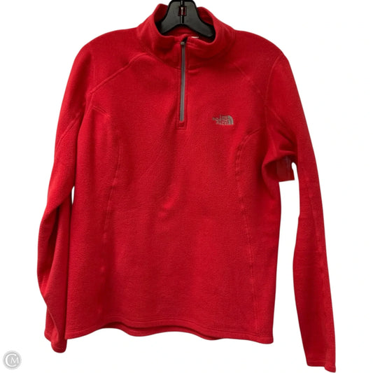 Athletic Jacket By The North Face In Pink, Size: M