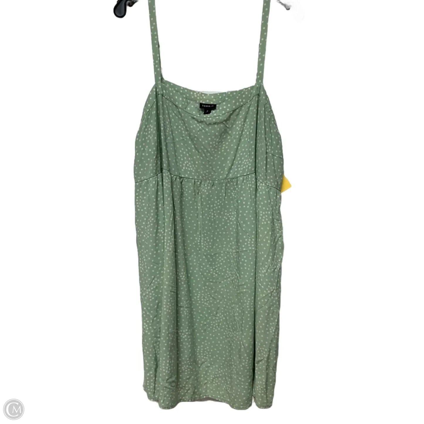Dress Casual Short By Torrid In Green, Size: 2x