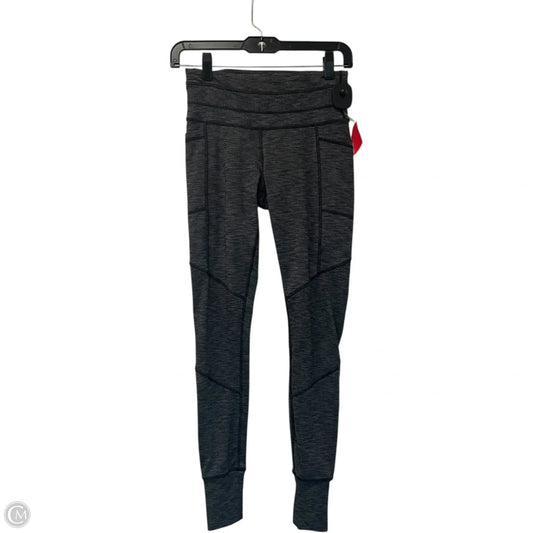 Athletic Leggings By Athleta In Grey, Size: Xs