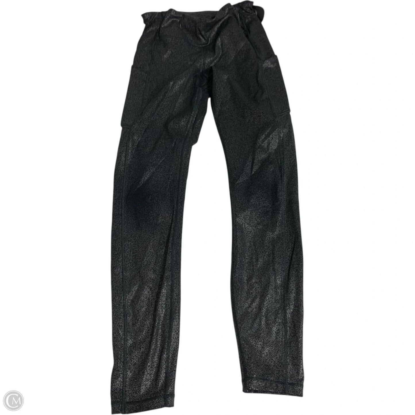 Athletic Leggings By Lululemon In Grey, Size: S