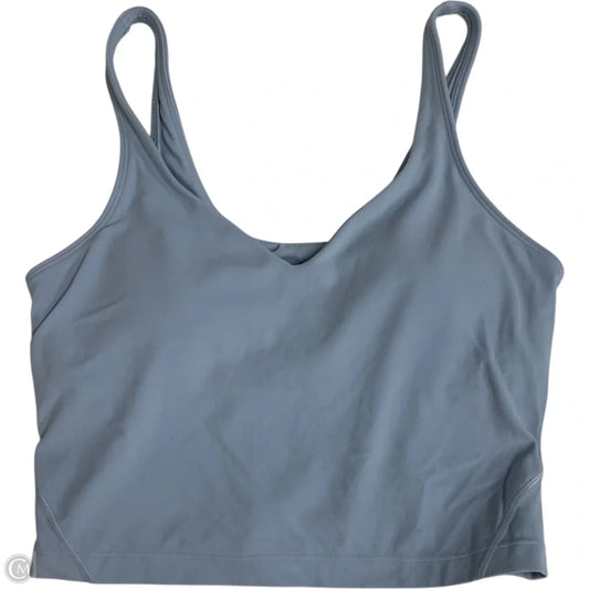 Athletic Tank Top By Lululemon In Blue, Size: S
