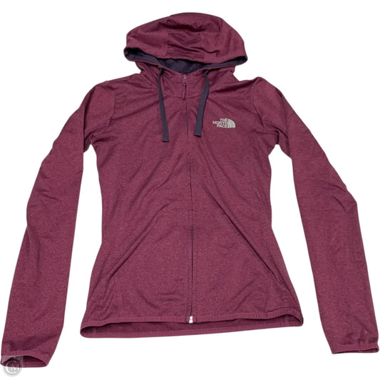 Athletic Jacket By The North Face In Purple, Size: Xs