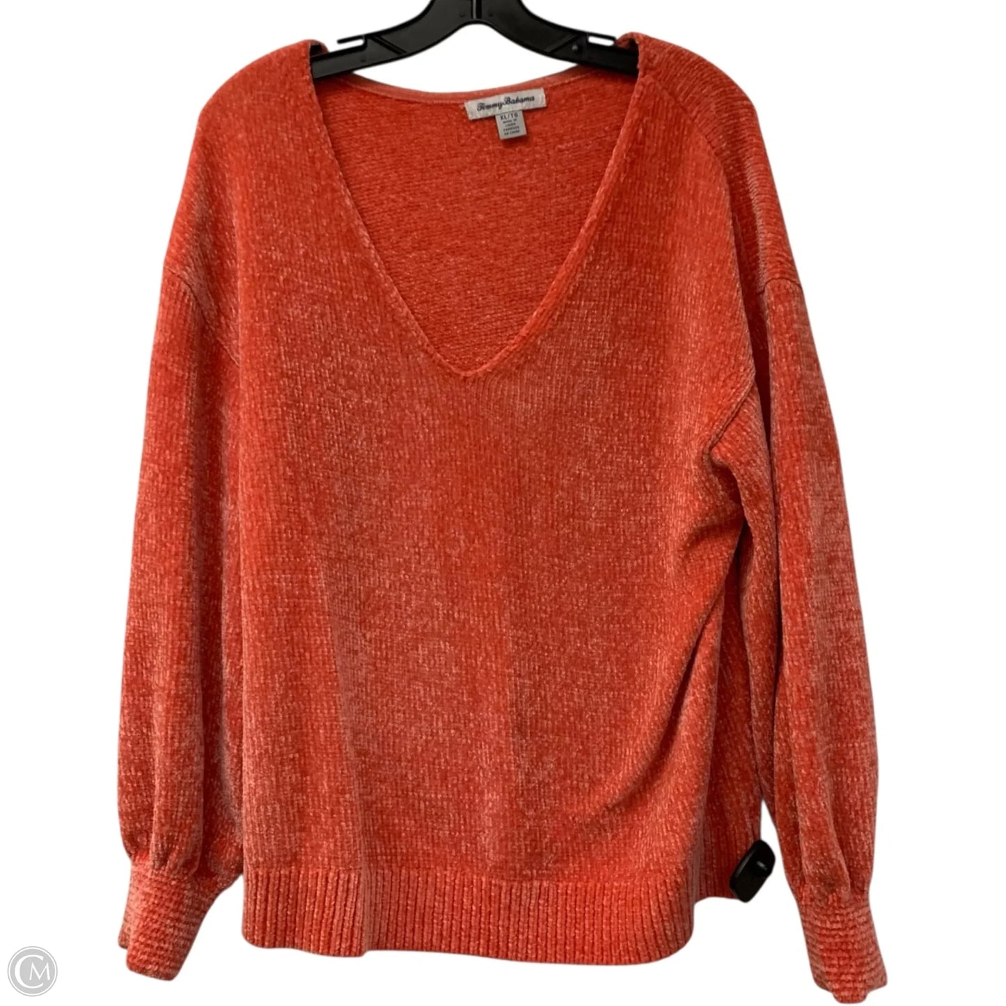Sweater By Tommy Bahama In Orange, Size: Xl