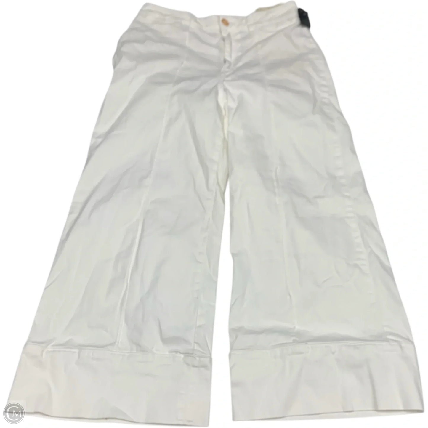 Pants Wide Leg By Anthropologie In White, Size: S