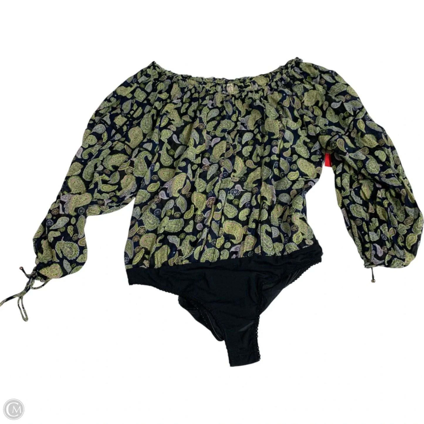 Top Long Sleeve By Free People In Green, Size: L