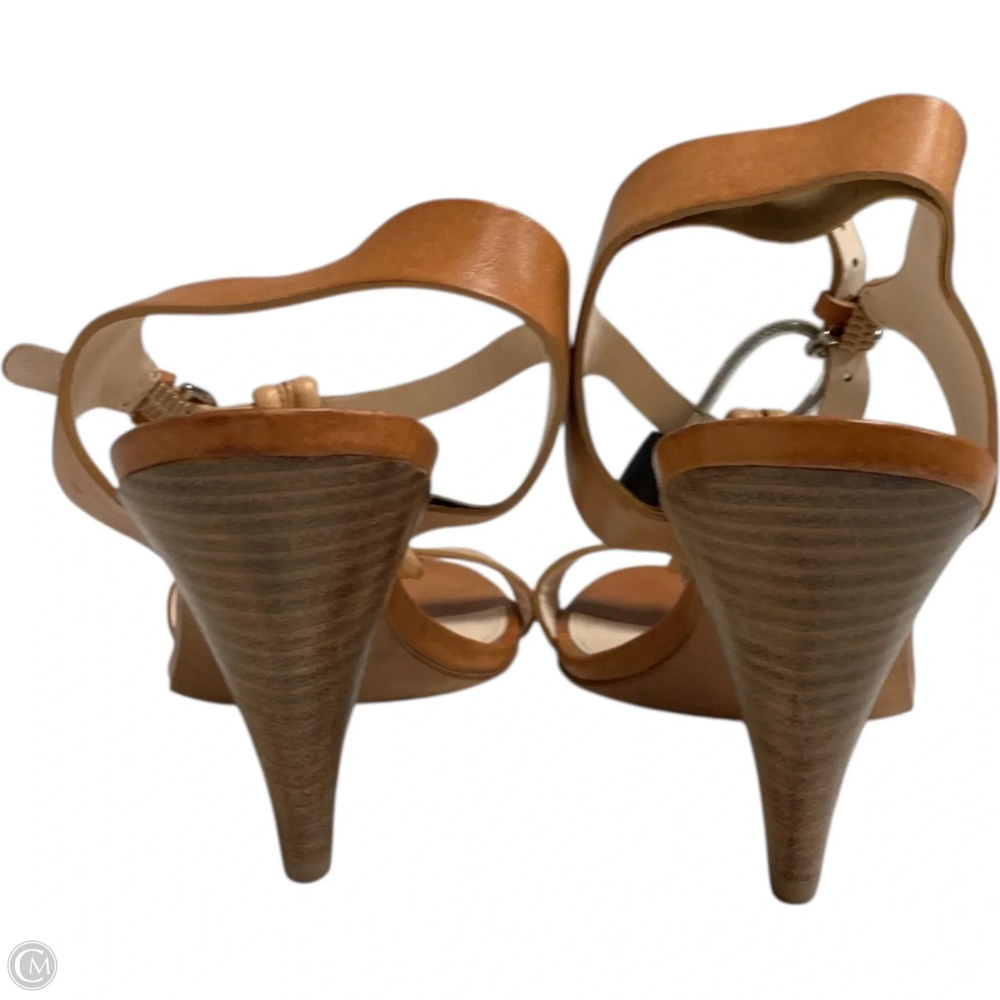 Sandals Designer By Coach In Tan, Size: 10