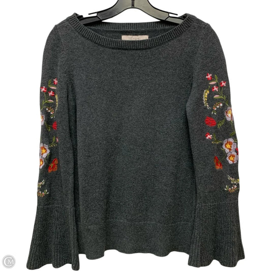 Sweater By Loft In Grey, Size: Xs
