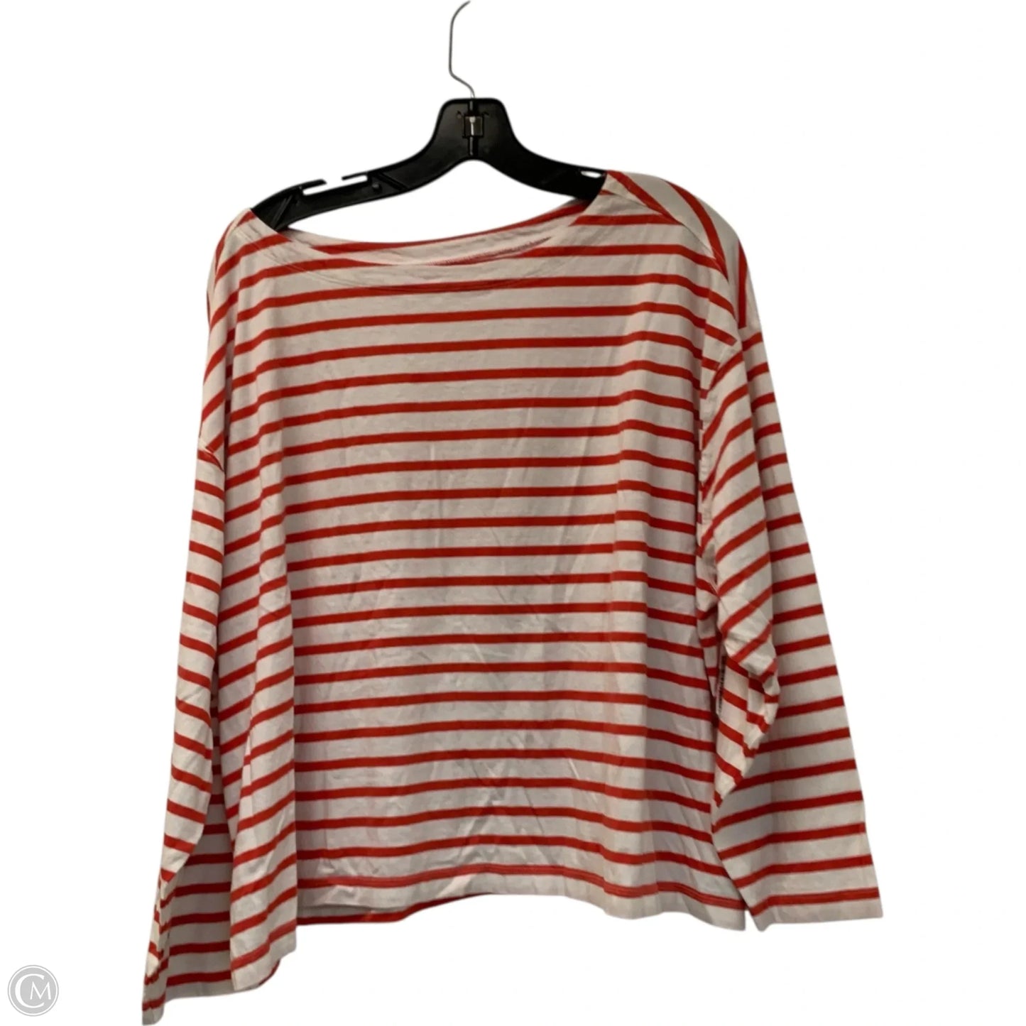Top Long Sleeve By Old Navy In Striped Pattern, Size: 2x