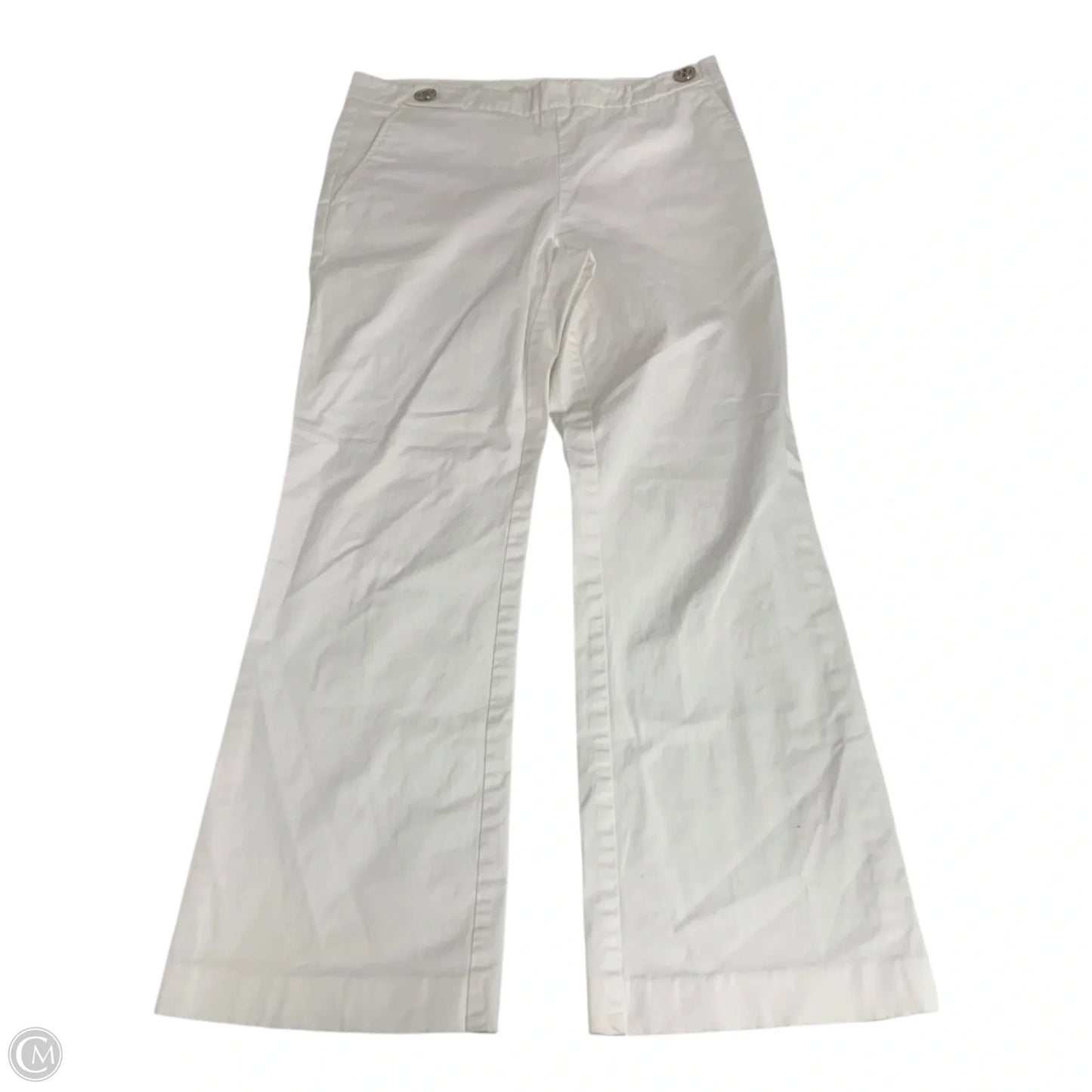 Pants Designer By Tory Burch In White, Size: 6