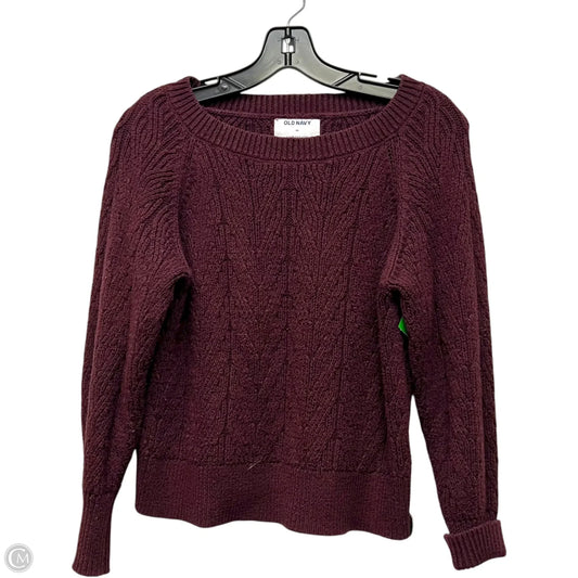 Sweater By Old Navy In Red, Size: Xs