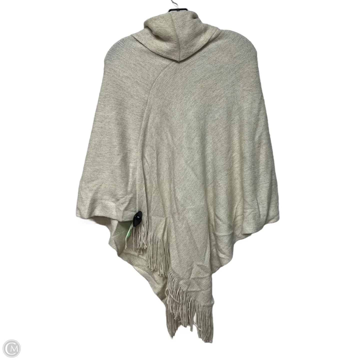 Poncho By Versona In Cream, Size: Osfm