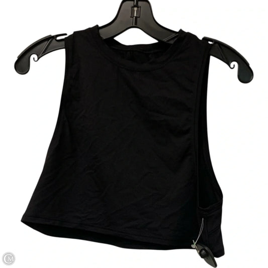 Athletic Tank Top By Lululemon In Black, Size: Xs