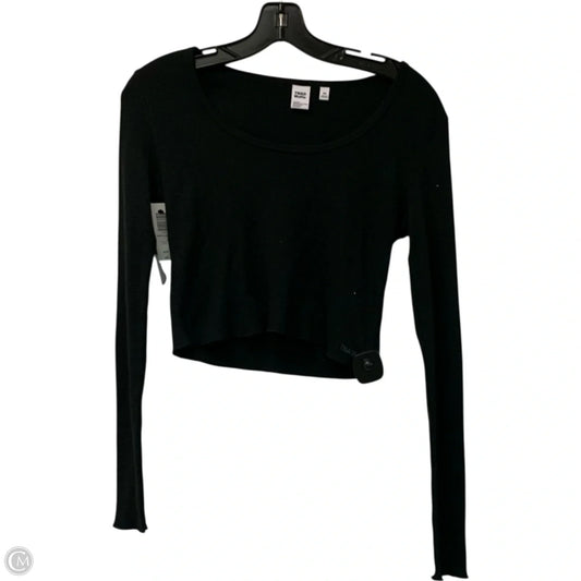 Top Long Sleeve By Tna In Black, Size: Xs