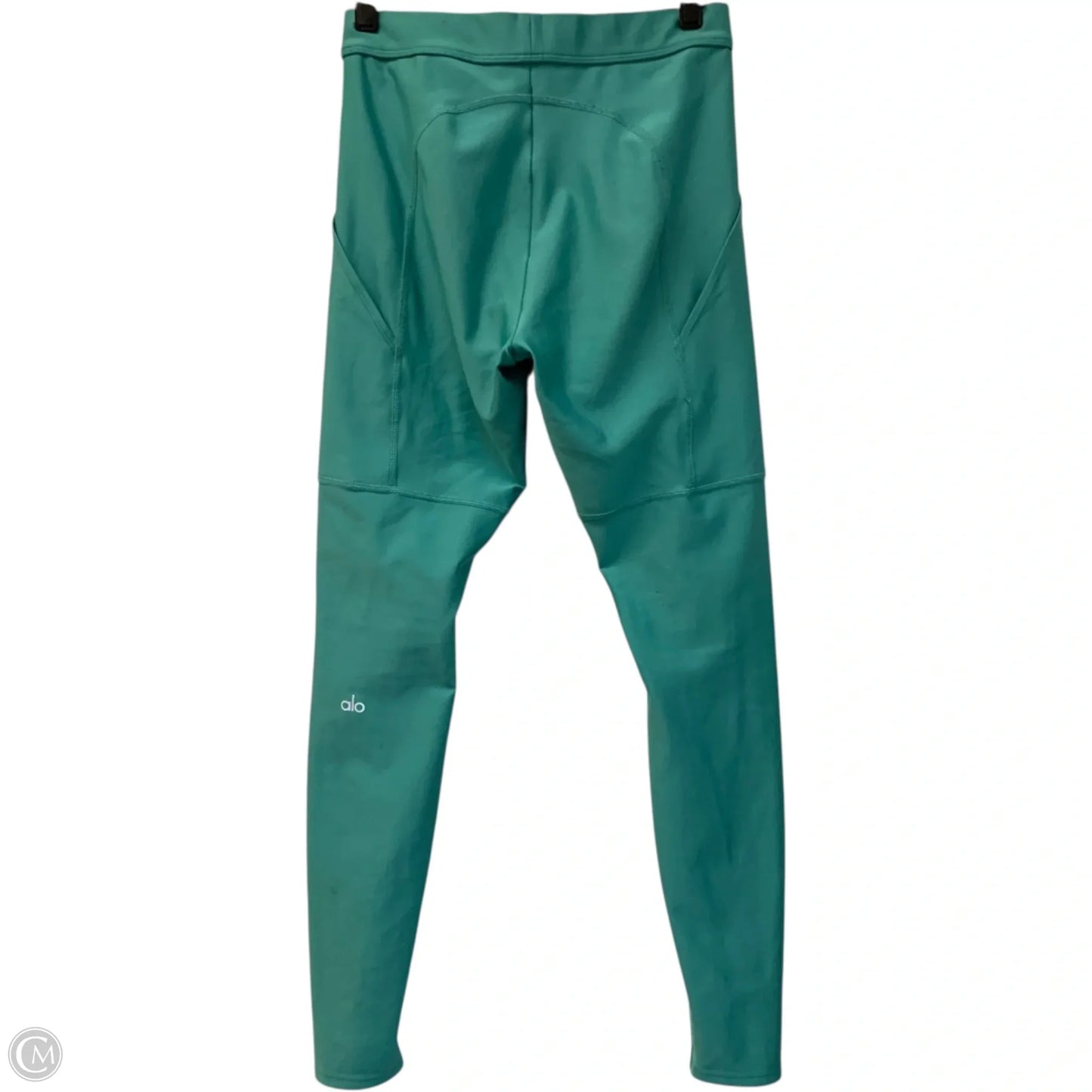 Athletic Leggings By Alo In Blue, Size: M