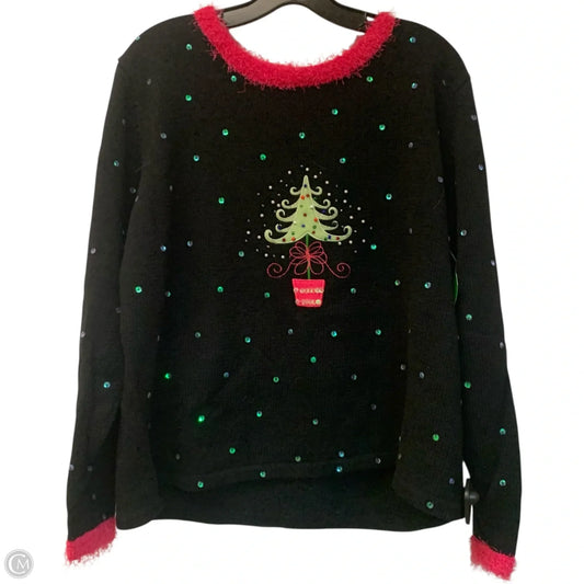 Sweater By Mandal Bay In Black, Size: L