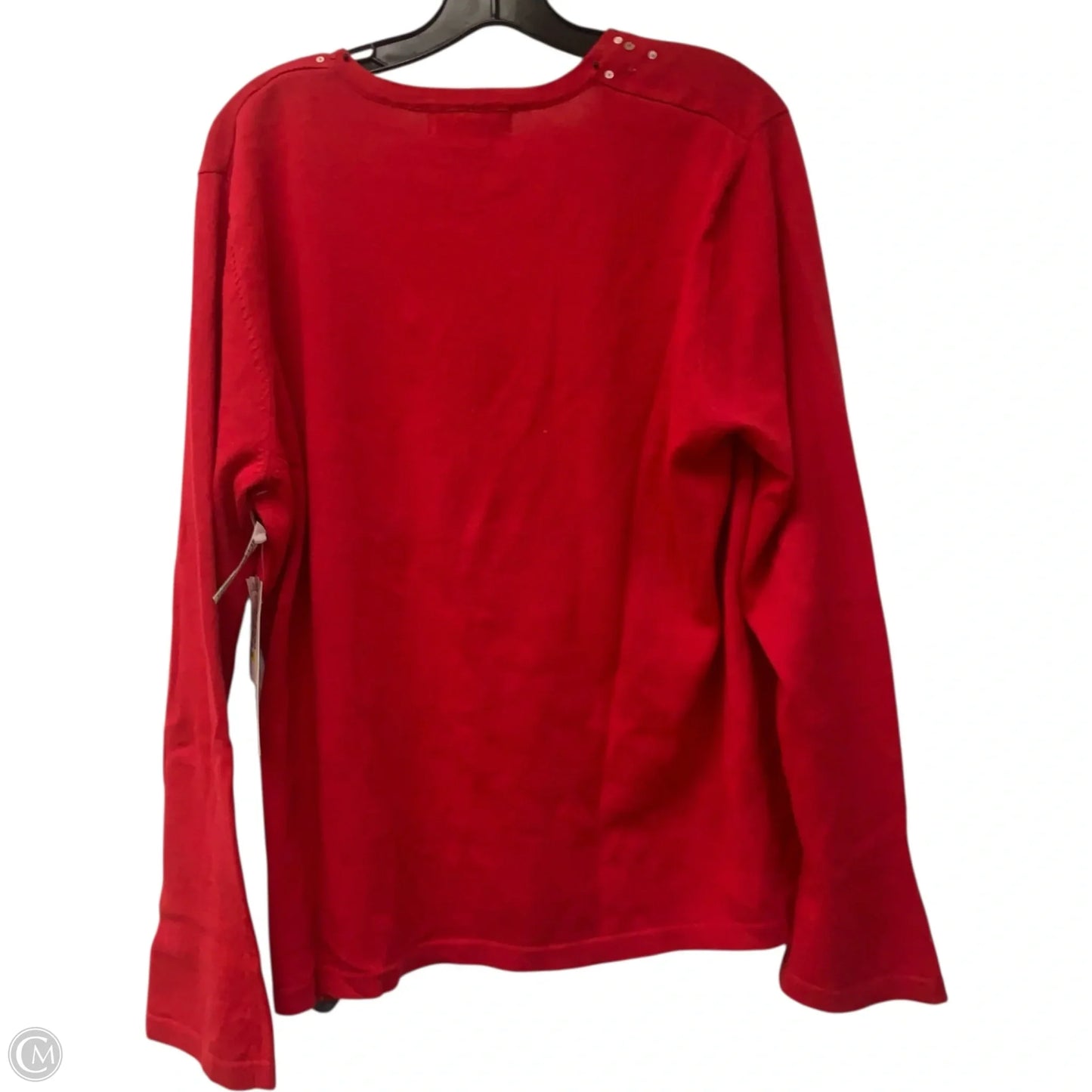 Sweater By Jack B Quick In Red, Size: Xl