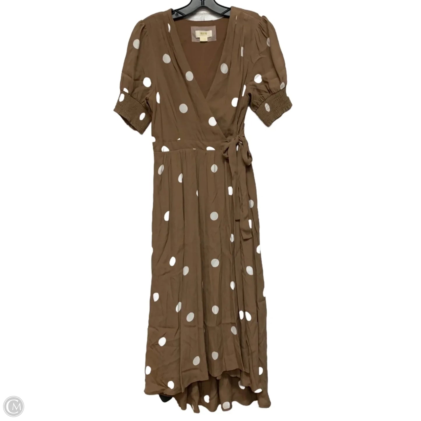 Dress Casual Maxi By Maeve In Brown, Size: M