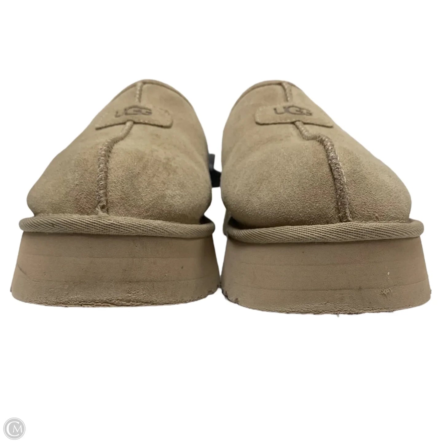 Boots Designer By Ugg In Brown, Size: 7