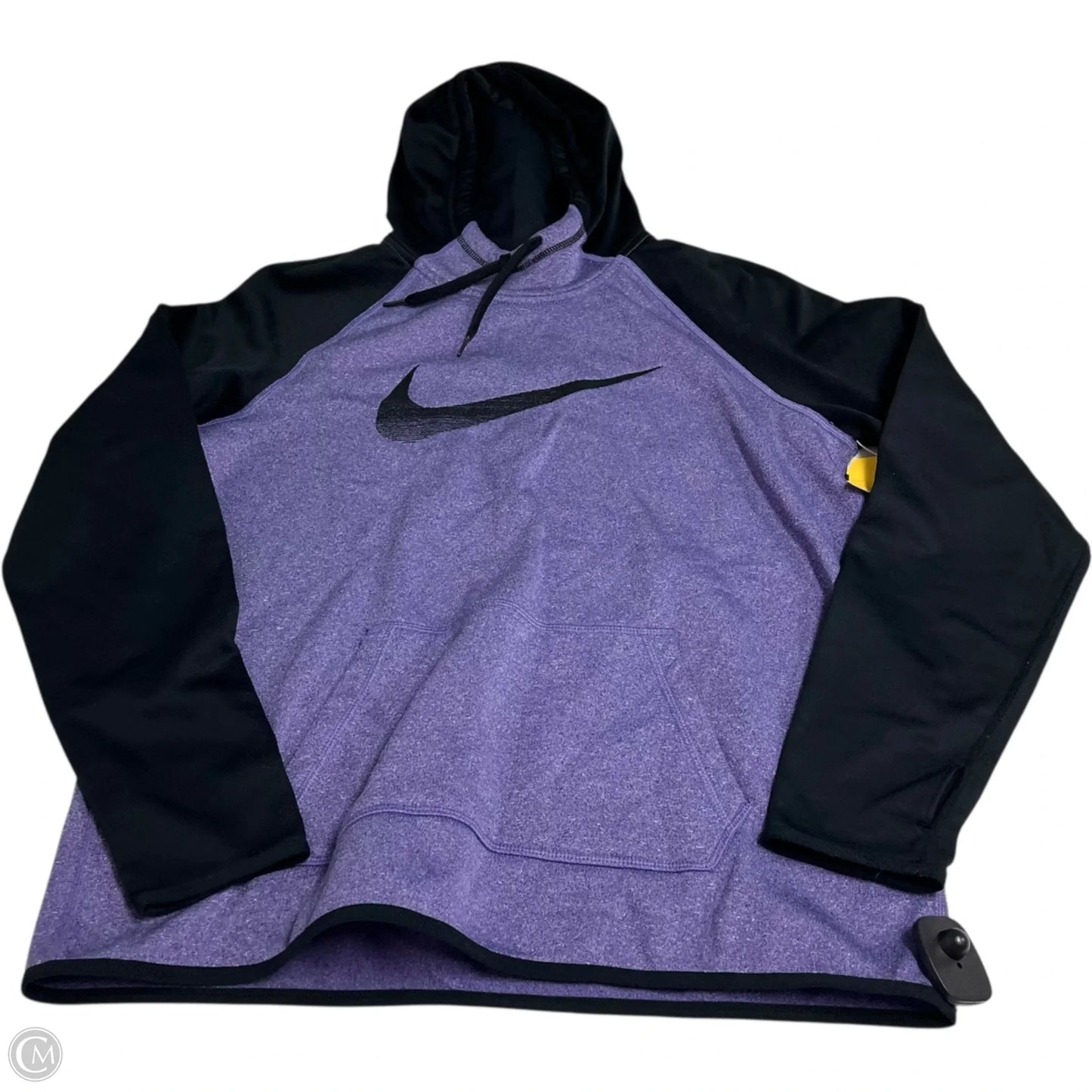 Athletic Sweatshirt Hoodie By Nike Apparel In Purple, Size: L