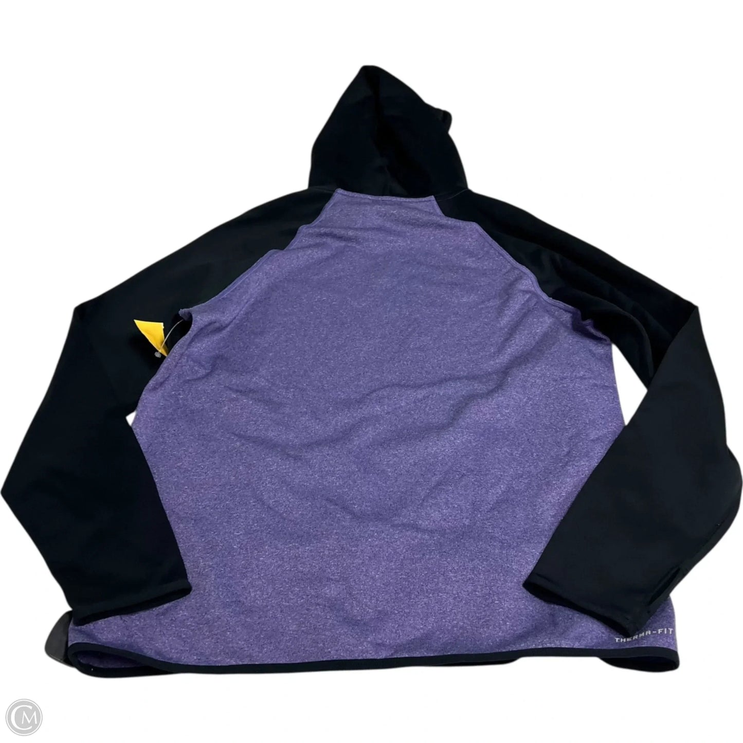 Athletic Sweatshirt Hoodie By Nike Apparel In Purple, Size: L