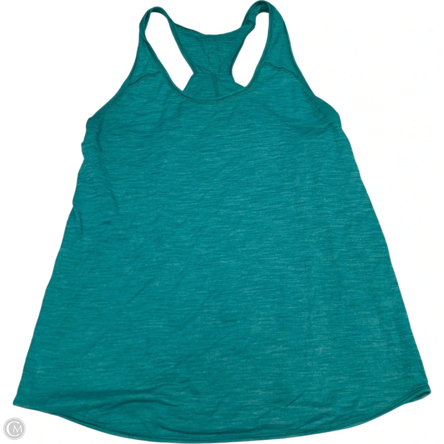 Athletic Tank Top By Lululemon In Aqua, Size: S