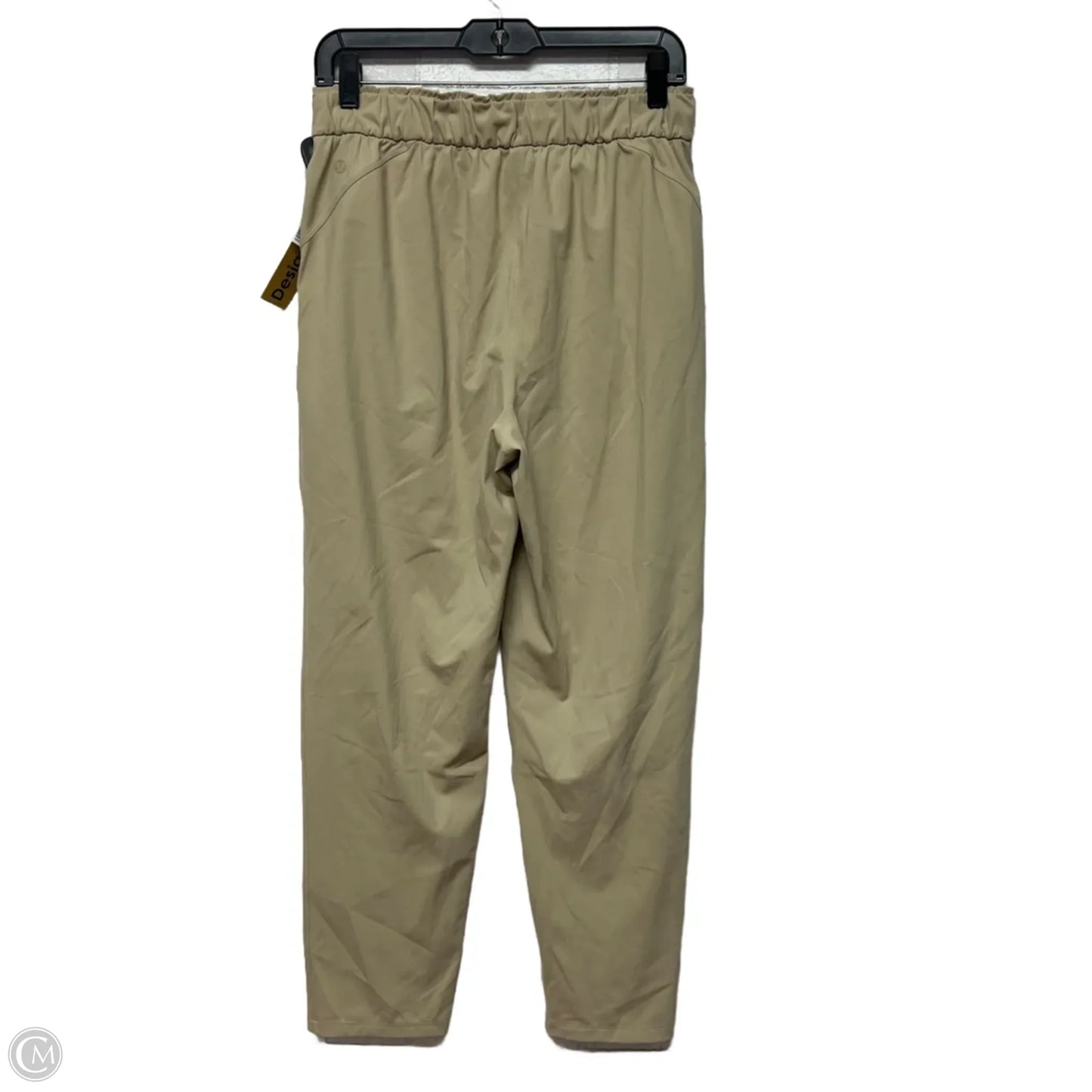 Athletic Pants By Lululemon In Cream, Size: M